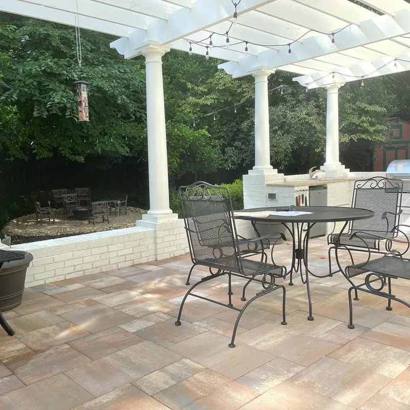 Belgard Savannah Lafitt Grana Slab Paver Patio