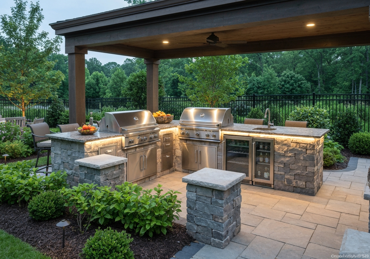 Elevate Your Backyard: Custom Outdoor Kitchen Charlotte Designs by Mr. Outdoor Living