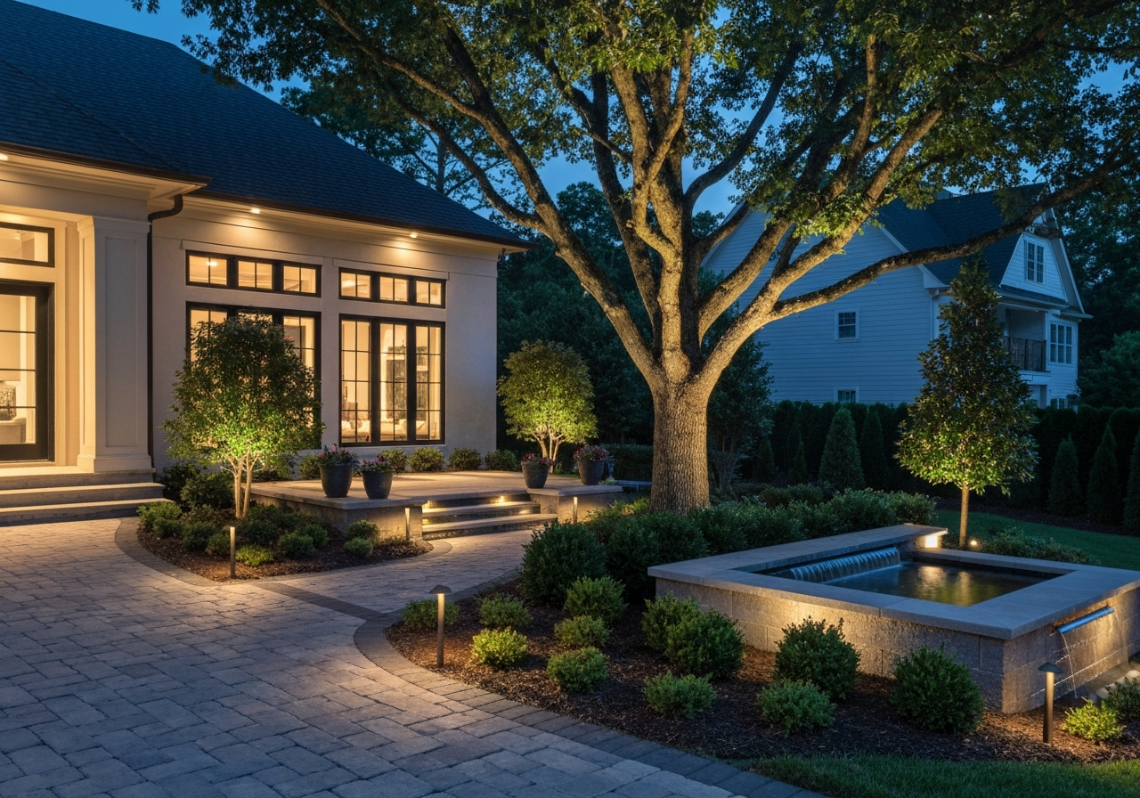 Mr. Outdoor Living: Expert Charlotte Residential Outdoor Lighting for Enhanced Beauty & Security