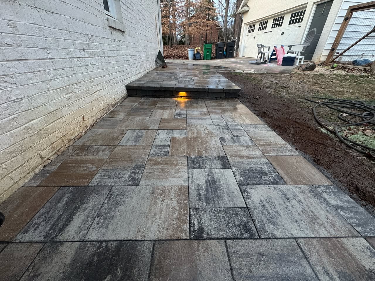 Paver Pathway with Steps and Lights – Mr. Outdoor Living Tip of the Day