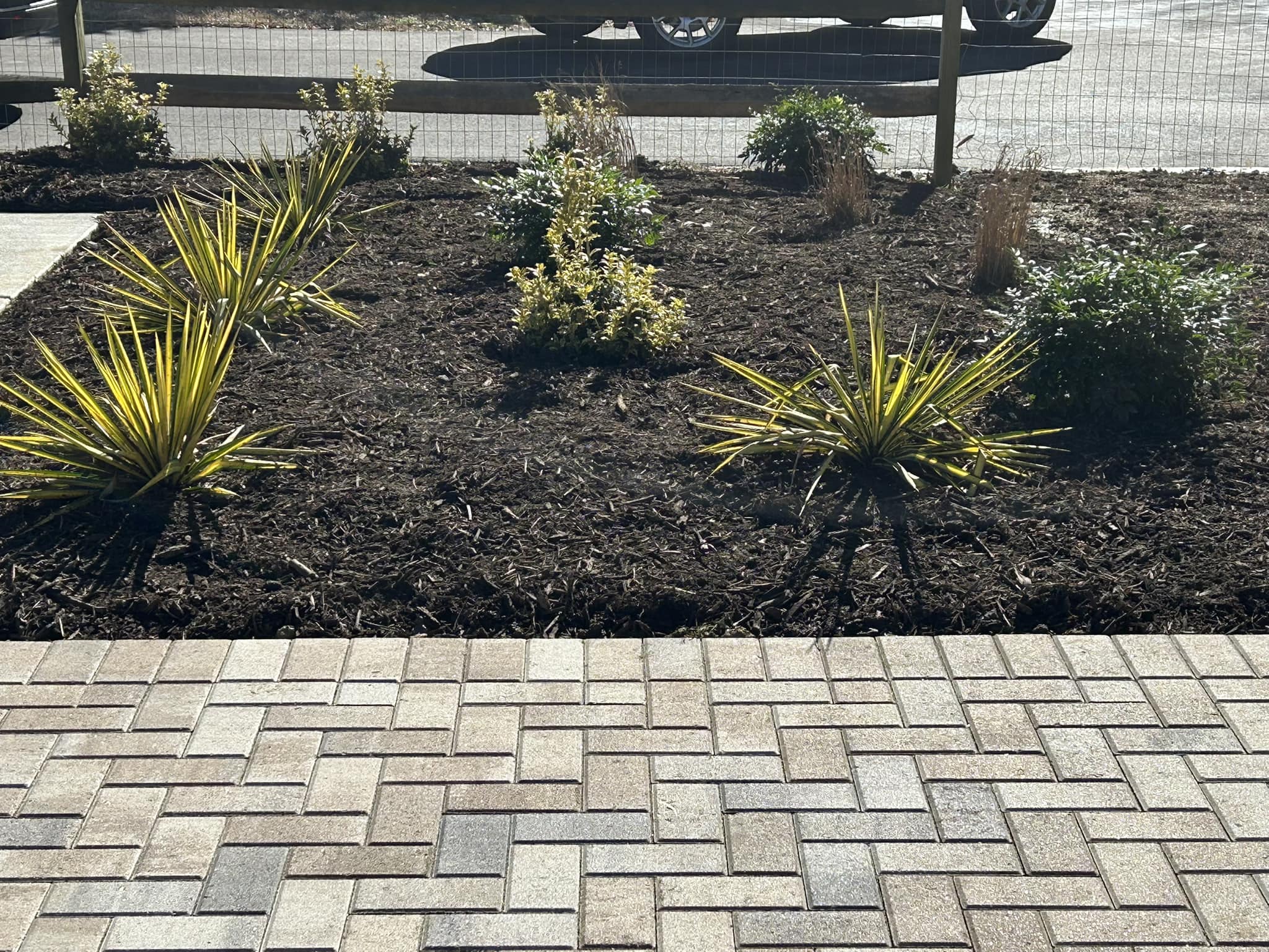 Paver Patio and Plantings – Mr. Outdoor Living®