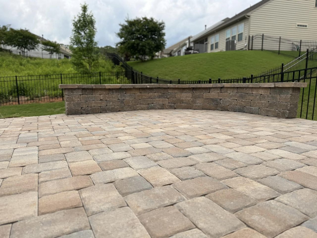 Paver Patio Expansion and Seating Wall – Outdoor Living Tip of the Day