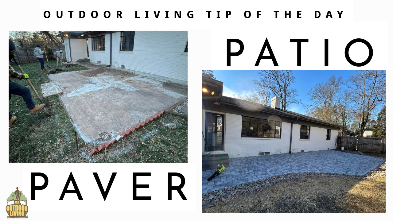 Paver Patio – Outdoor Living Tip of the Day
