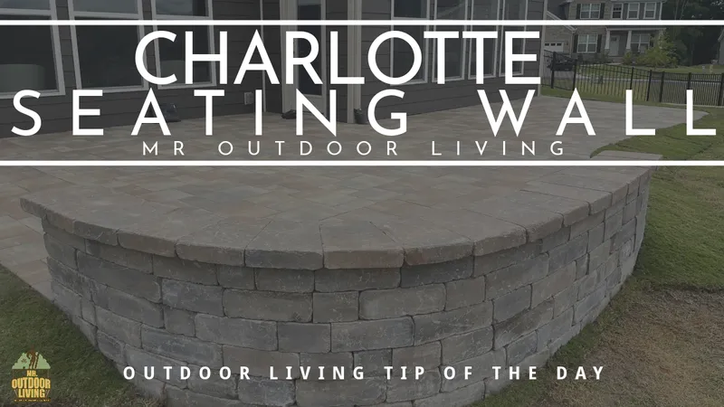 Seating Wall – Outdoor Living Tip of the Day