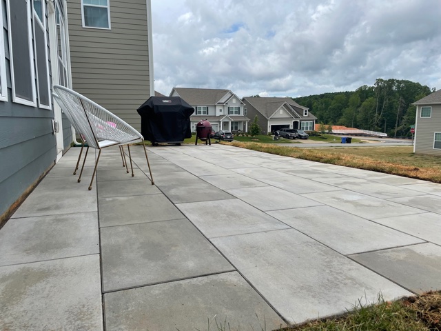 Techo-Bloc Greyed Nickel Parra Slab Paver Patio