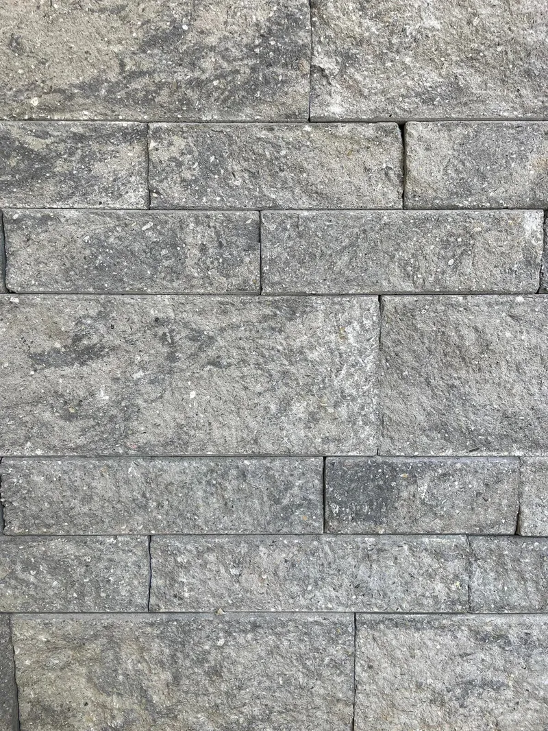 Techo-Bloc Mini-Creta Shale Grey Architectural Wall – Outdoor Living Tip of the Day