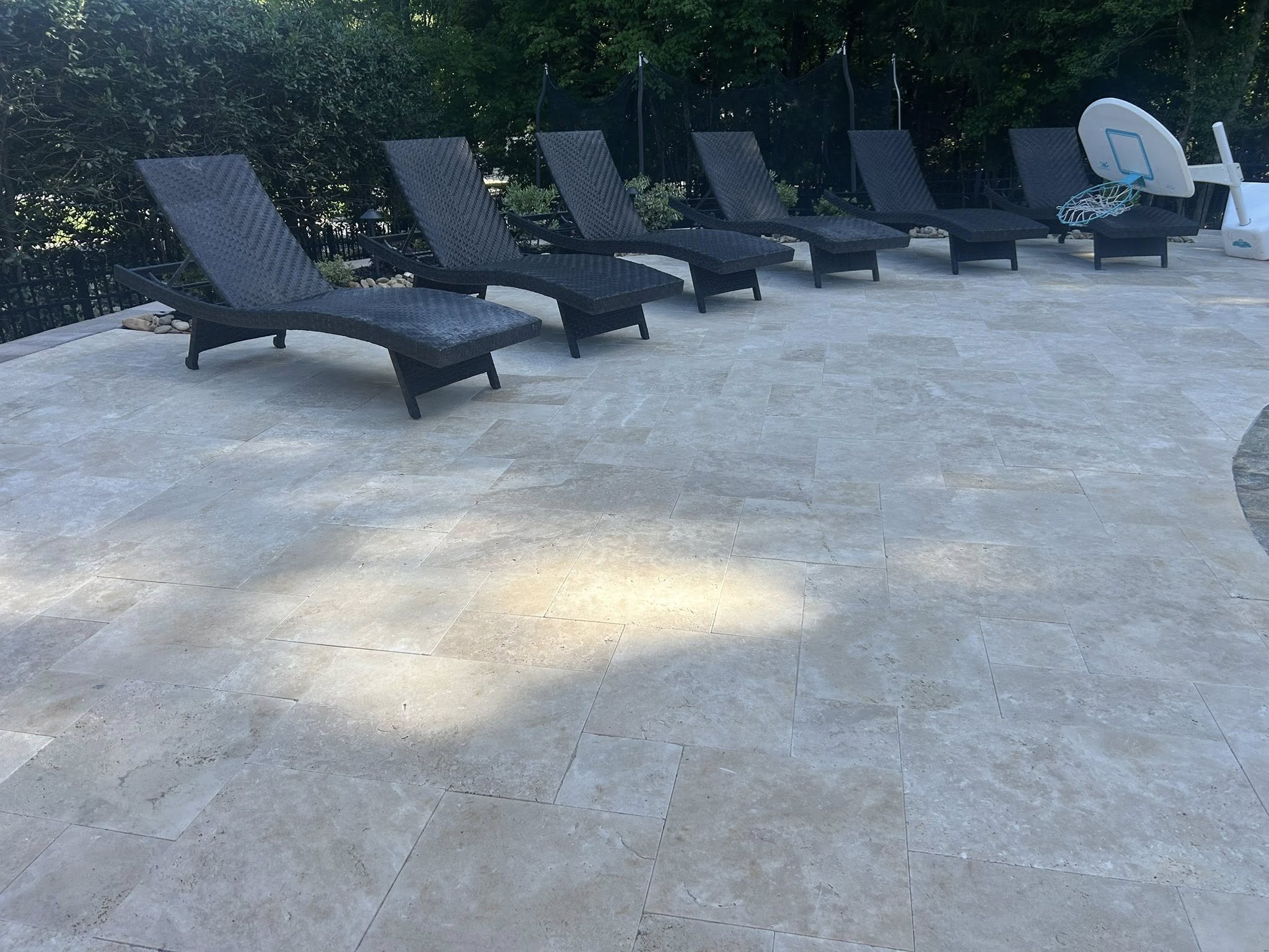 Travertine around a Pool – Mr. Outdoor Living Tip of the Day
